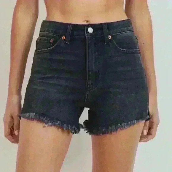 Denim - NWT Hight rise black shorts